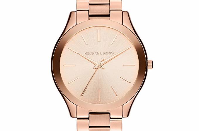 montre femme michael kors slim runway pas chère