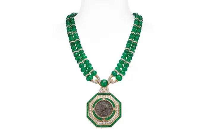 collier Bulgari Monete Aeterna Augustus