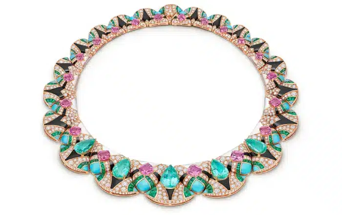 collier bulgari mosaic of time