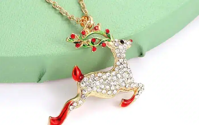 Collier femme noel