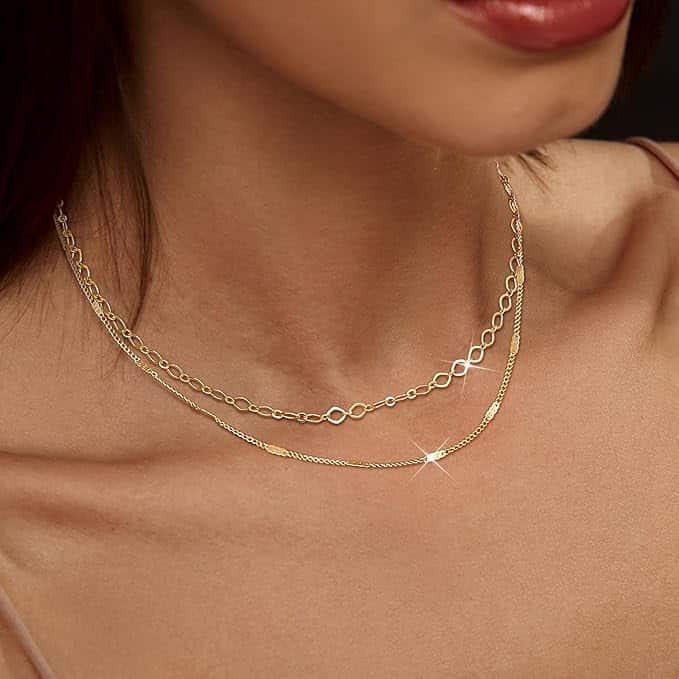 collier multi-rangs