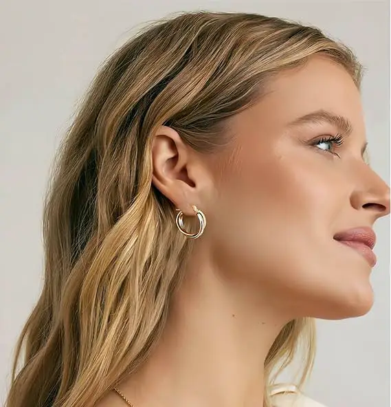 boucles d'oreilles hypoallergénique