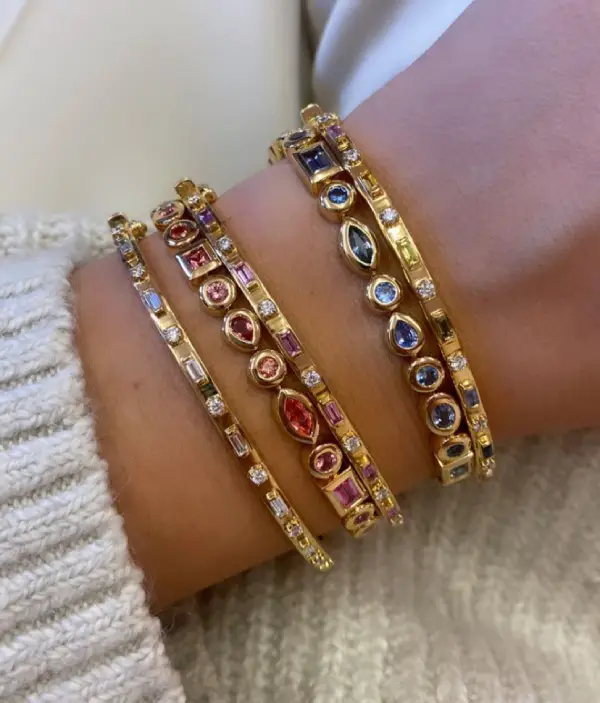 layering bracelets