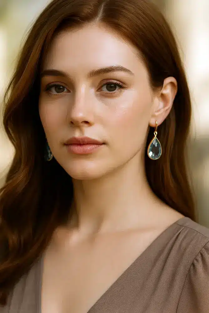 boucles d'oreilles idéales pour un visage en coeur