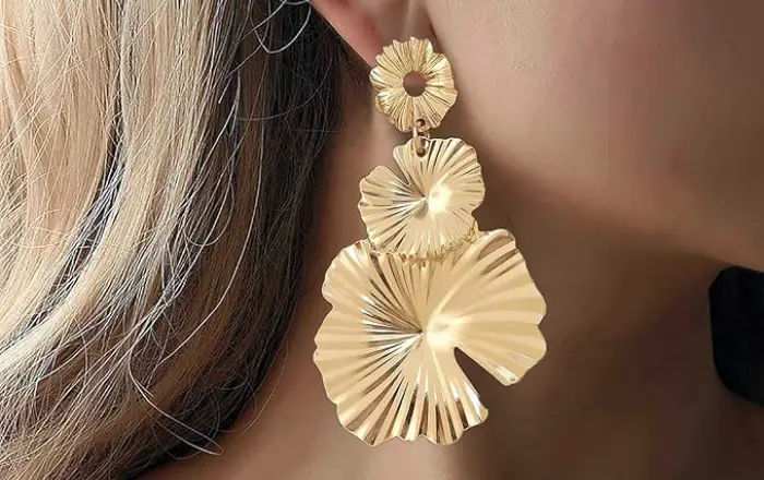 boucles d'oreilles oversize robe bohème